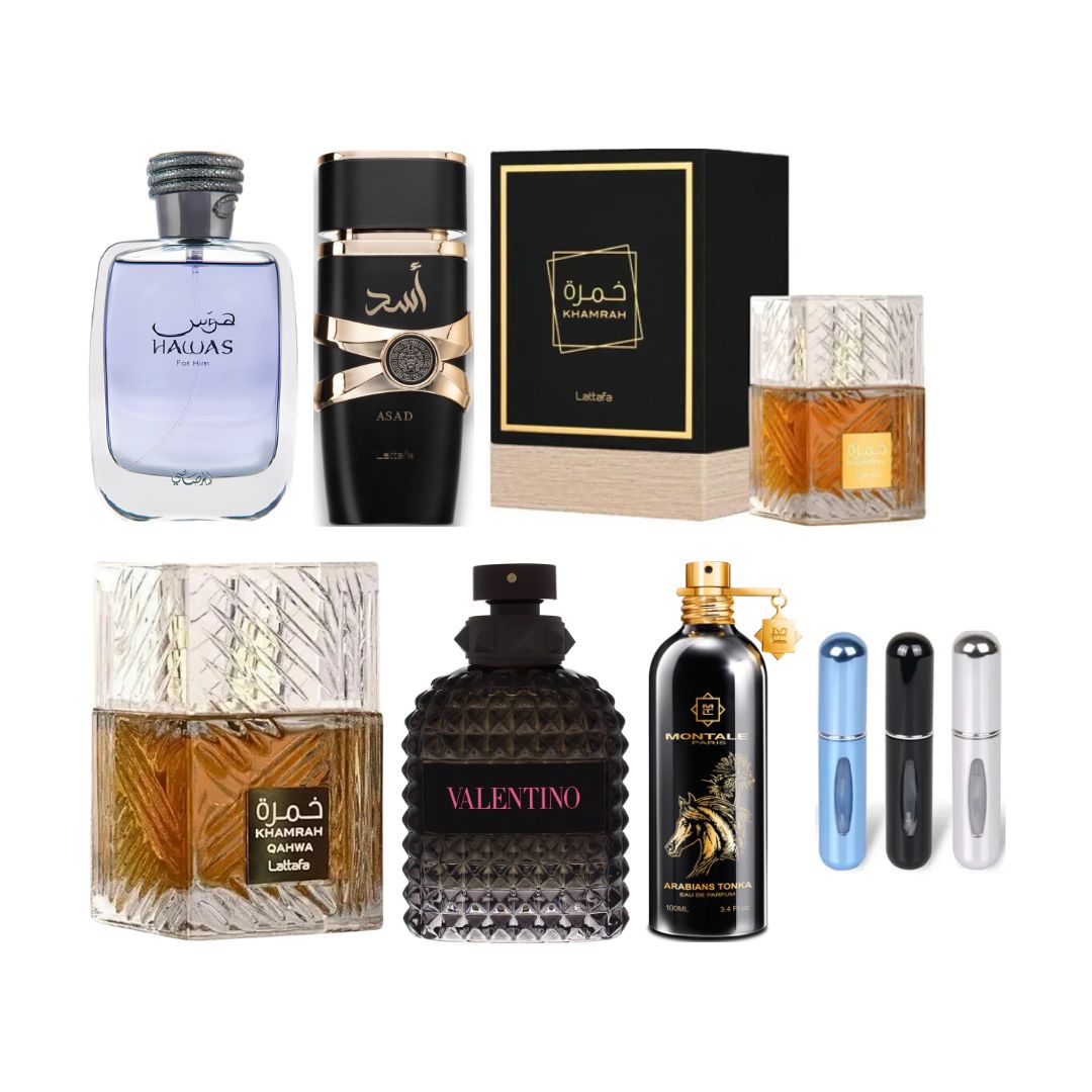 COMBO 6 PERFUMES+3 PERFUMEROS ADVANCE